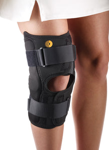 CoolTex Anterior Closure Knee Wrap w/Hinge