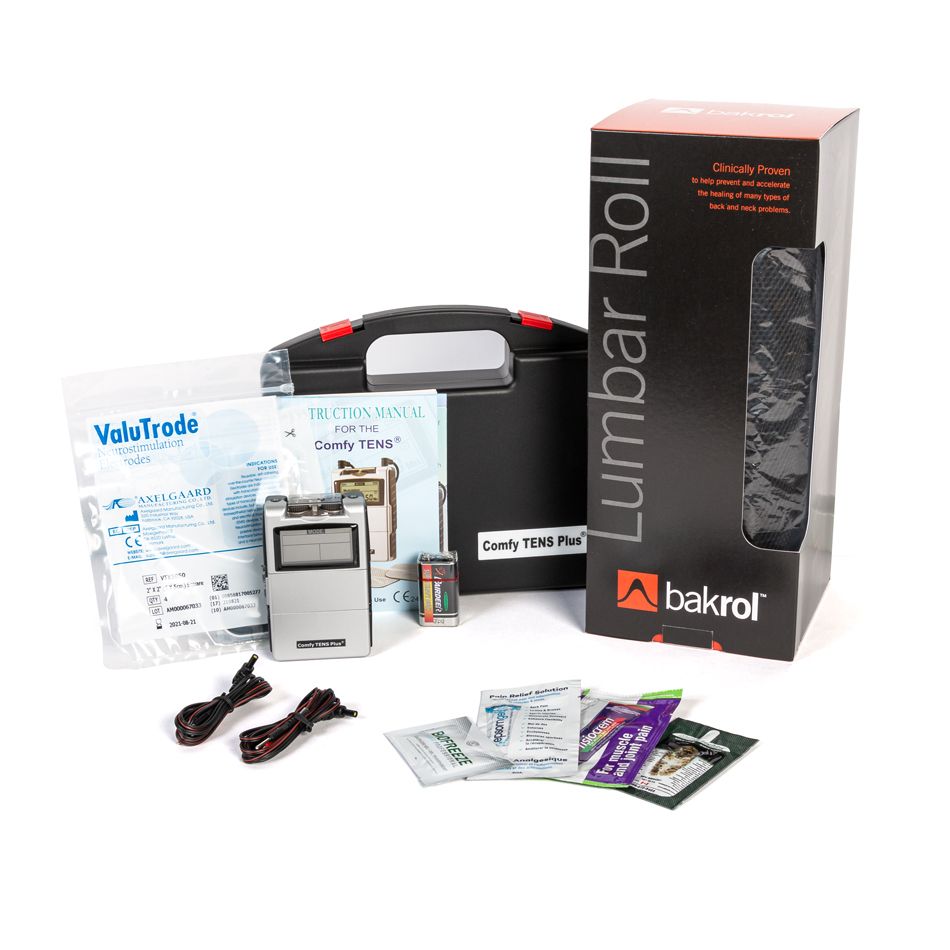 Bakrol Back and Sciatica Care Kit with TENS unit